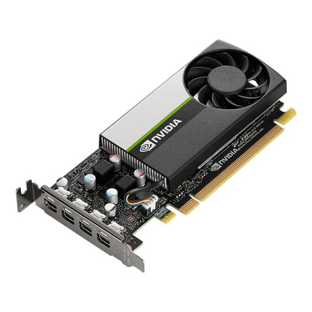 Видео карта PNY NVIDIA T1000 8GB GDDR6, 128-bit, PCI-E 3.0, GDDR6, 4 x miniDisplayPort