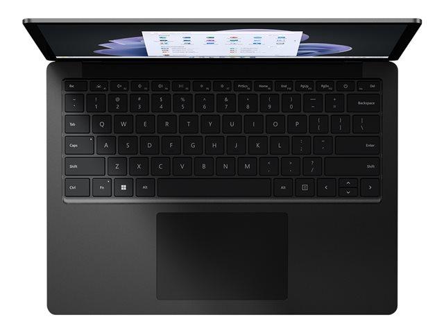 Лаптоп Microsoft Surface Laptop 5, 13.5", QHD, тъчскрийн, (10-ядрен) Intel Core i7-1255U (1.20 - 4.70 GHz, 12M), Intel Iris Xe Graphics, 16GB, 512GB SSD