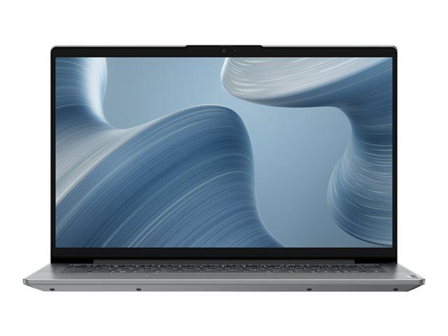 Лаптоп LENOVO IdeaPad 5 UltraSlim (10-ядрен) Alder Lake Intel Core i5-1235U 3.3/4.4 GHz, 14" (35.56 cm) Full HD IPS AG 300N ,16GB DDR4, 512GB PCIe, Free DOS, Cloud Grey, 82SD000CBM
