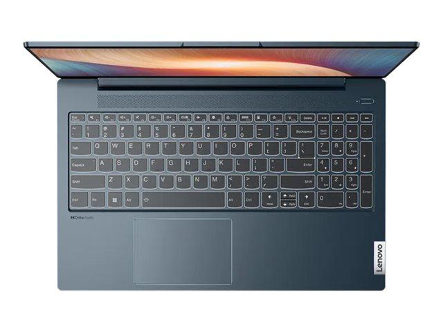 Лаптоп LENOVO IdeaPad 5 UltraSlim, (6-ядрен) AMD Ryzen 5 5625U 2.3/4.3GHz, 15.6" (39.62 cm) Full HD IPS 300nits Anti-Glare Display, 16GB DDR4, 512GB PCIe, Grey, Free DOS, 82SG006WBM