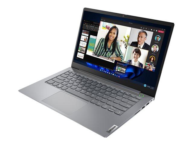 Лаптоп Lenovo  ThinkBook 14 G4 (10-ядрен) Intel Core i5 1235U 1.3/44 GHz, 14.0" (35.56 cm) FHD AG 8GB DDR4, 256GB SSD M.2, UMA 2X2AX + BT, Windows 11 Pro, 21DH000KBM