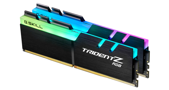 Памет G.SKILL Trident Z RGB 16GB (2x8GB) DDR4, 3600Mhz CL19, F4-3600C19D-16GTZRB