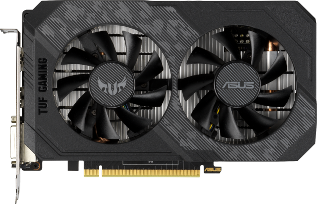 Видео карта ASUS TUF Gaming GeForce GTX 1650 V2 OC 4GB GDDR6, 128-bit, DVI, HDMI, DP
