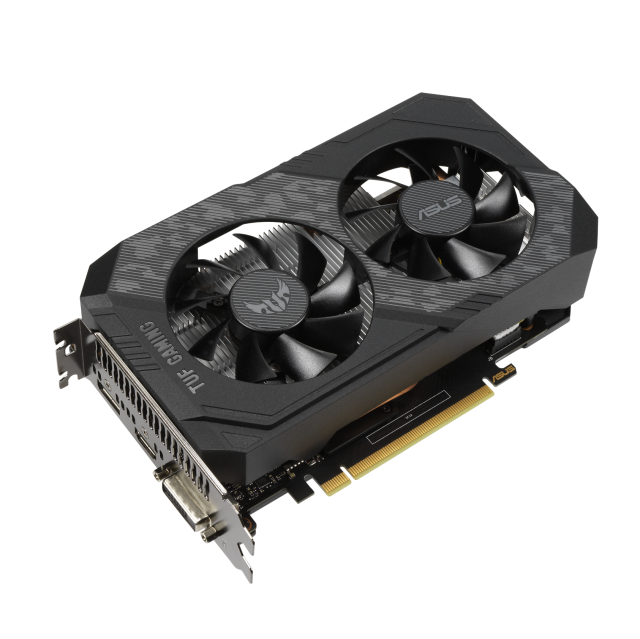 Видео карта ASUS TUF Gaming GeForce GTX 1650 V2 OC 4GB GDDR6, 128-bit, DVI, HDMI, DP