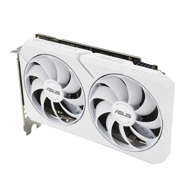 Видео карта ASUS Dual GeForce RTX 3060 OC Edition 8GB GDDR6, 128-bit, HDMI, 3xDP,  White