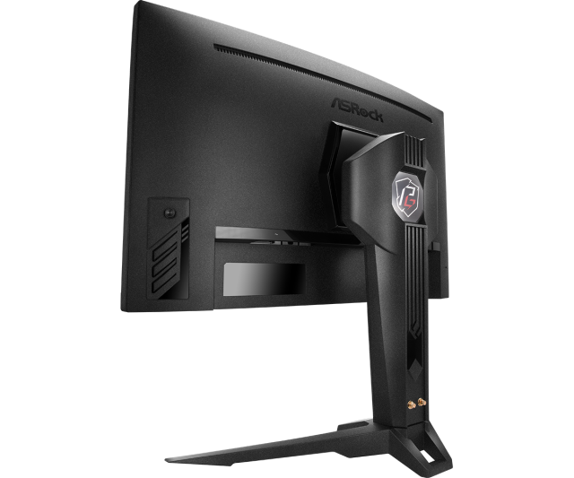 Монитор ASRock PG27Q15R2A 27" QHD (2560X1440) 1500R VA, 165Hz, 1ms , 87% DCI-P3 , 2xHDMI, 1xDP, WiFi Antena, Freesync