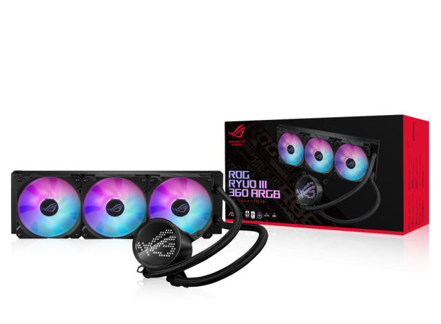 Охладител за процесор ASUS ROG RUYO III 360 ARGB, Mini LED Display