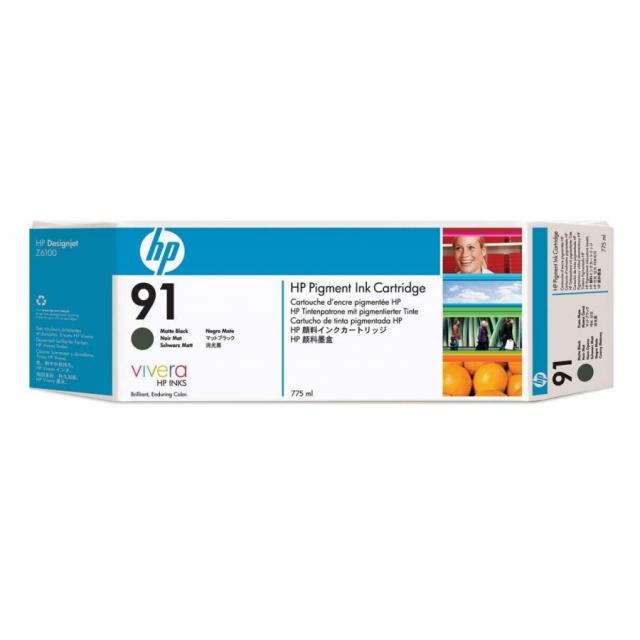Консуматив HP 91 775-ml Pigment Matte Black Ink Cartridge
