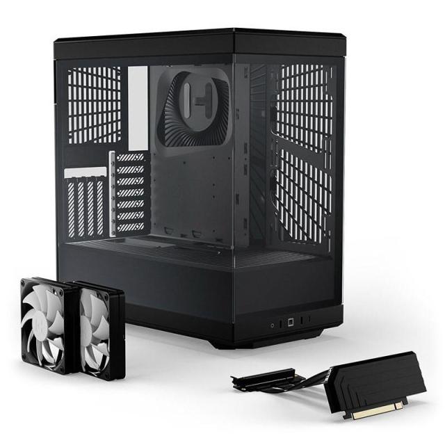 Кутия HYTE Y40 Tempered Glass, Mid-Tower, 2xUSB 3.0​, 1xUSB 3.2 Type-C​, Audio/Mic Jack, ATX / Micro ATX/ Mini ITX, Черно