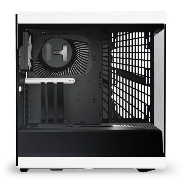 Кутия HYTE Y40 Tempered Glass, Mid-Tower, 2xUSB 3.0​, 1xUSB 3.2 Type-C​, Audio/Mic Jack, ATX / Micro ATX / Mini ITX, Бяло и Черно
