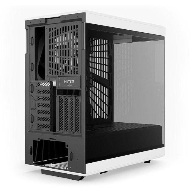 Кутия HYTE Y40 Tempered Glass, Mid-Tower, 2xUSB 3.0​, 1xUSB 3.2 Type-C​, Audio/Mic Jack, ATX / Micro ATX / Mini ITX, Бяло и Черно