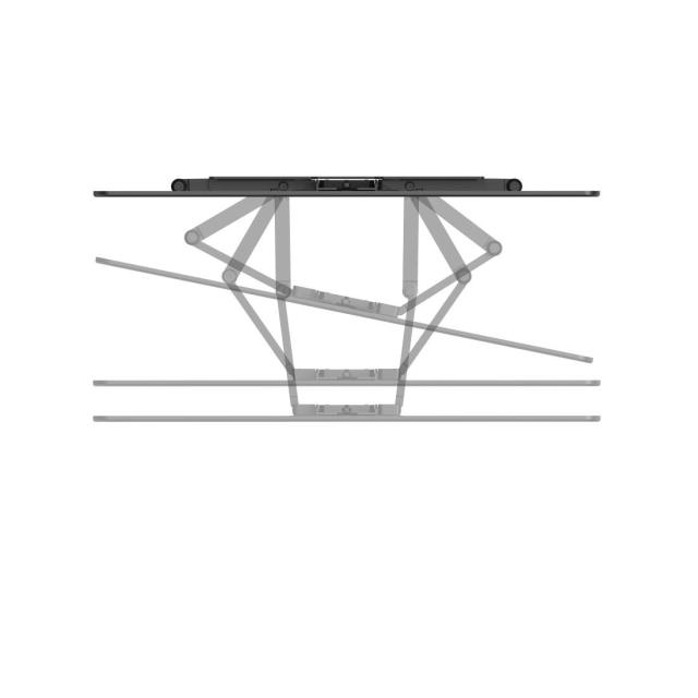 Стойка за TV HAMA Ulstra-Slim OLED, 229 см (90"), Черна