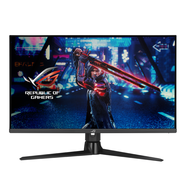 Монитор ASUS ROG Strix XG32AQ Gaming, 32" (81.28 cm) Fast IPS WQHD, 175Hz, 1 ms, HDR 600a, G-SYNC Compatible, FreeSync Premium Pro, HDMI, DP, USB