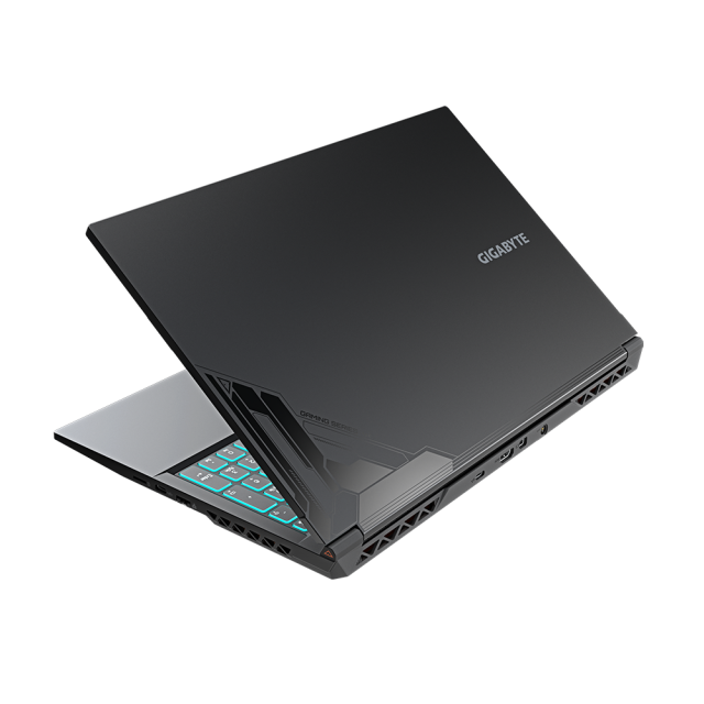 Лаптоп GIGABYTE G5 MF Intel Core i5-12500H, 15.6'' (39.62 cm) IPS, FHD 144Hz, 8GB DDR4, 512GB SSD Gen4, nVIDIA RTX 4050 6GB GDDR6, Free DOS