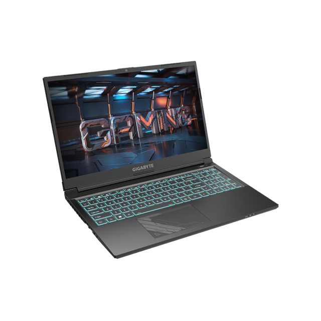 Лаптоп GIGABYTE G5 KF, (12-ядрен) Alder Lake Intel Core i5-12500H 3.3/4.5 GHz, 15.6'' (39.62 cm) IPS, FHD 144Hz, 2x8GB DDR4, 512GB SSD Gen4, nVIDIA RTX 4060 8GB GDDR6, Windows 11 Home