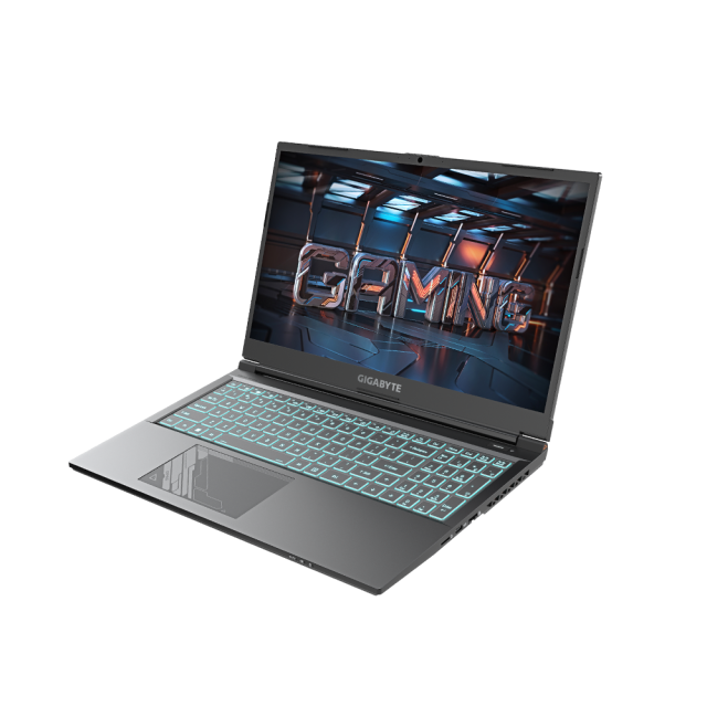 Лаптоп GIGABYTE G5 KF, (12-ядрен) Alder Lake Intel Core i5-12500H 3.3/4.5 GHz, 15.6'' (39.62 cm) IPS, FHD 144Hz, 2x8GB DDR4, 512GB SSD Gen4, nVIDIA RTX 4060 8GB GDDR6, Windows 11 Home