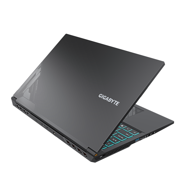 Лаптоп GIGABYTE G5 KF, (12-ядрен) Alder Lake Intel Core i5-12500H 3.3/4.5 GHz, 15.6'' (39.62 cm) IPS, FHD 144Hz, 2x8GB DDR4, 512GB SSD Gen4, nVIDIA RTX 4060 8GB GDDR6, Windows 11 Home