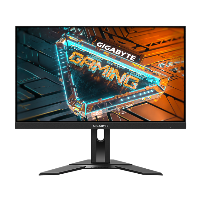 Монитор Gigabyte G24F 2, 23.8" (60.45 cm) SS IPS FHD, 165Hz, 1ms, 2xHDMI, 3xUSB 3.2, черен