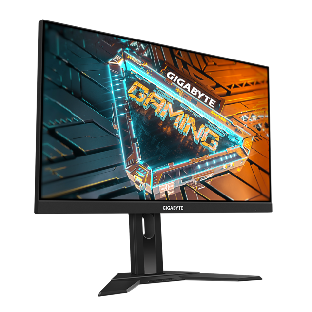 Монитор Gigabyte G24F 2, 23.8" (60.45 cm) SS IPS FHD, 165Hz, 1ms, 2xHDMI, 3xUSB 3.2, черен