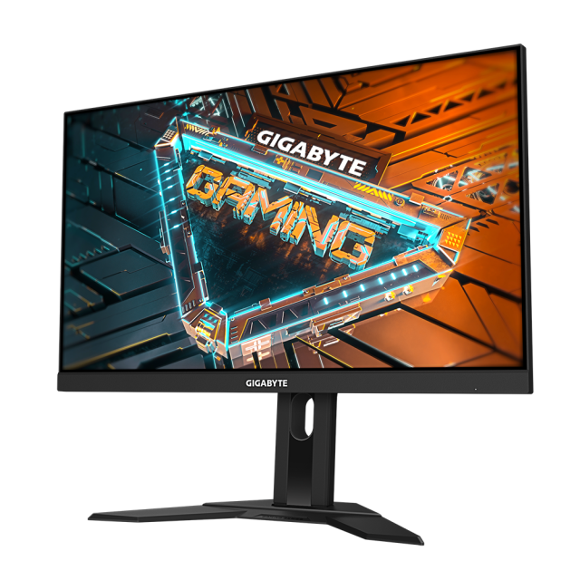 Монитор Gigabyte G24F 2, 23.8" (60.45 cm) SS IPS FHD, 165Hz, 1ms, 2xHDMI, 3xUSB 3.2, черен