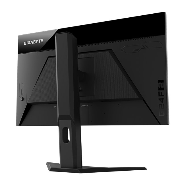 Монитор Gigabyte G24F 2, 23.8" (60.45 cm) SS IPS FHD, 165Hz, 1ms, 2xHDMI, 3xUSB 3.2, черен