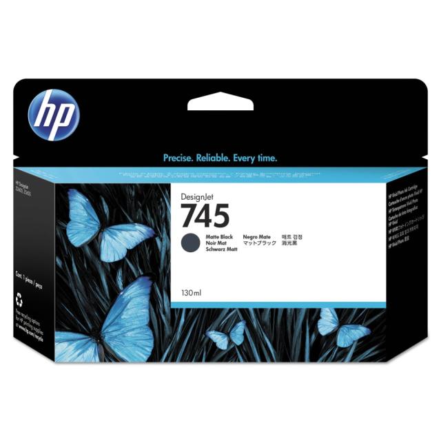 Консуматив HP 745 300-ml Matte Black Ink Cartridge