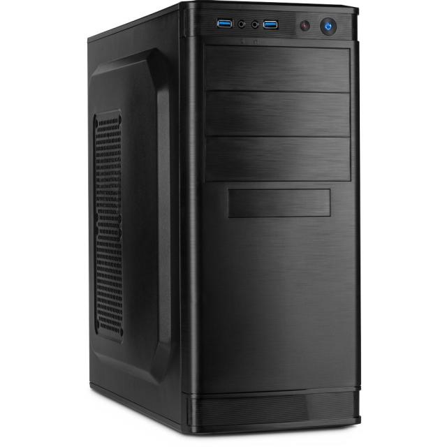 Кутия за компютър Inter Tech IT-5905, Middle Tower, 2x USB 3.0, 1x Microphone, 1x Headphones, ATX / Micro ATX