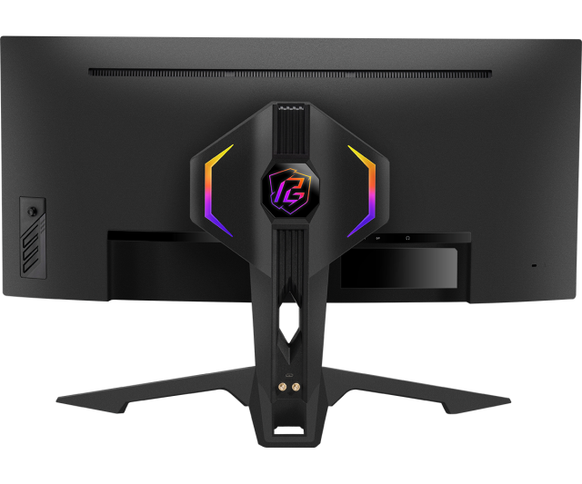 Монитор ASRock PG34WQ15R3A, 34" (86.36 cm) UHD (3440 x 1440) VA 1500 Curved, 165Hz, 1ms, HDMI, DisplayPort, AMD FreeSync WiFi