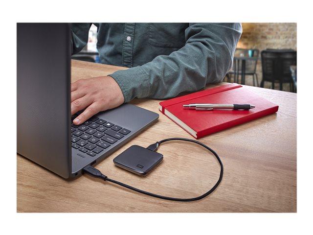 Външен диск Western Digital Elements SE SSD 1TB до 400MB/s скорости на четене, WDBAYN0010BBK-WESN