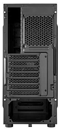 Кутия Corsair Carbide Spec-01, 1xUSB 3.02, 1xUSB 2.0, 2x3.5mm жак, прозорец, черна, без захранване, ATX