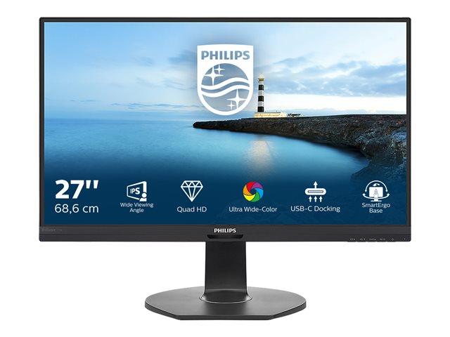 Монитор PHILIPS 272B7QUPBEB 27.0" (68.58 cm) QuadHD IPS, 5ms, 350 cd/m², HDMI, DP, USB HUB, USB Type-C