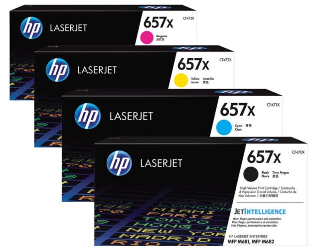 Консуматив HP 657X High Yield Cyan Original LaserJet Toner Cartridge (CF471X)