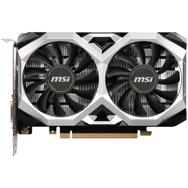 Видео карта MSI NVidia GeForce GTX 1650 D6 VENTUS XS OC V1, 4GB GDDR6X, 128-bit, 1x DP 1.4a, HDMI 2.0b, DL-DVI-D