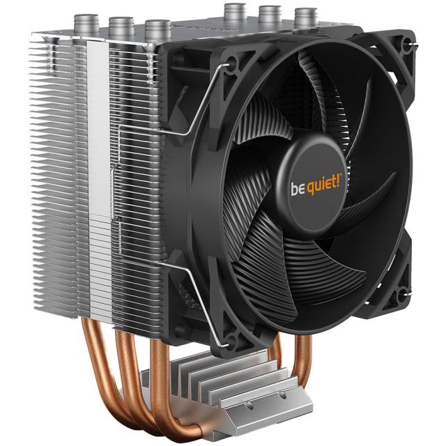 Охладител за процесор be quiet! PURE ROCK SLIM 2, 1x Pure Wings 2 92mm PWM, TDP: 130W, Intel: 1700/ 1200/ 1150/ 1151/ 1155, AMD AM5/ AM4