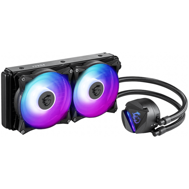 Охладител за процесор MSI MAG CORELIQUID 240R V2 Liquid Cooler, Intel LGA 115x/1200/1700/1366/2011/2066, AMD AM5/AM4/FM2+/FM2/FM1/AM3+/AM3/AM2+/AM2