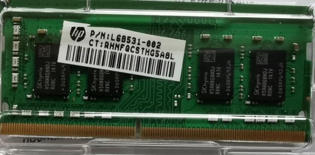 Памет HMA81GS6DJR8N-XN (SODIMM, 8GB, DDR4, 3200Mhz, Hynix PC4-25600, 1.2V, CL22)