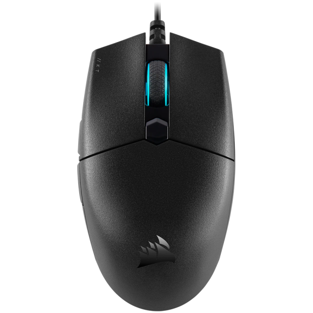 Геймърска мишка Corsair KATAR PRO Gaming Mouse, Wired, Black, Backlit RGB LED, 12400 DPI, Optical