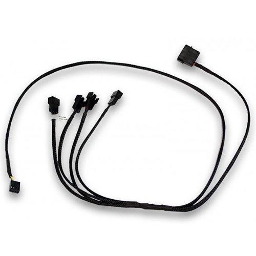 Кабел EKWB 4pin Molex конектор към 4x4pin PWM / 4pin fan splitter