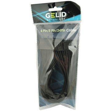 Захранващ кабел GELID 24pin, 30cm, BLACK, 18 AWG