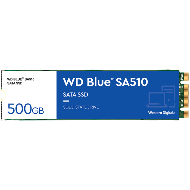 Western Digital Blue SA510 SSD M.2 500GB, SATA 6Gb/s