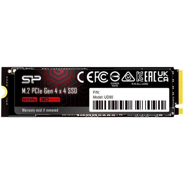 Silicon Power UD90 SSD, 250GB, M.2-2280, PCIe Gen 4x4, NVMe