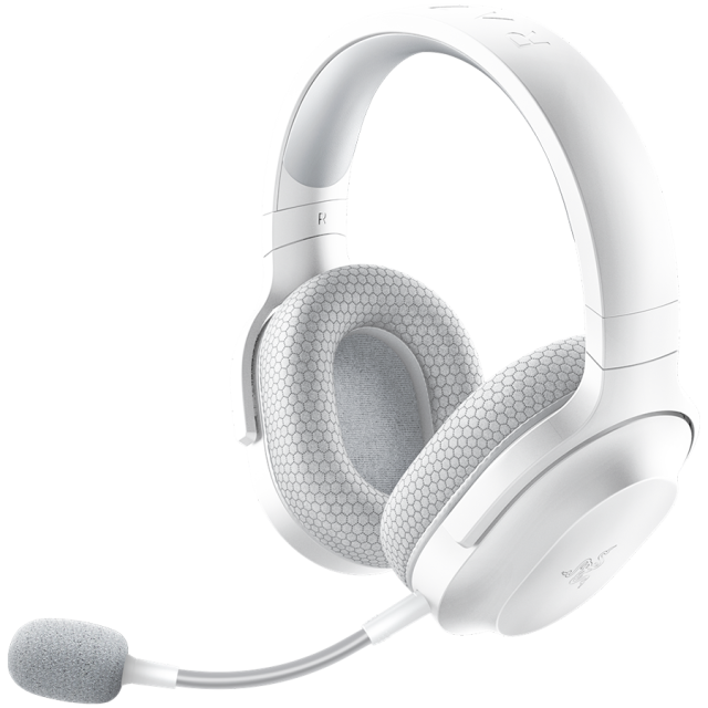 Слушалки Razer Barracuda X Mercury White, микрофон, 7.1. Surround, Wireless, USB, Bluetooth, 1 x 3.5 мм жак, USB Type-C