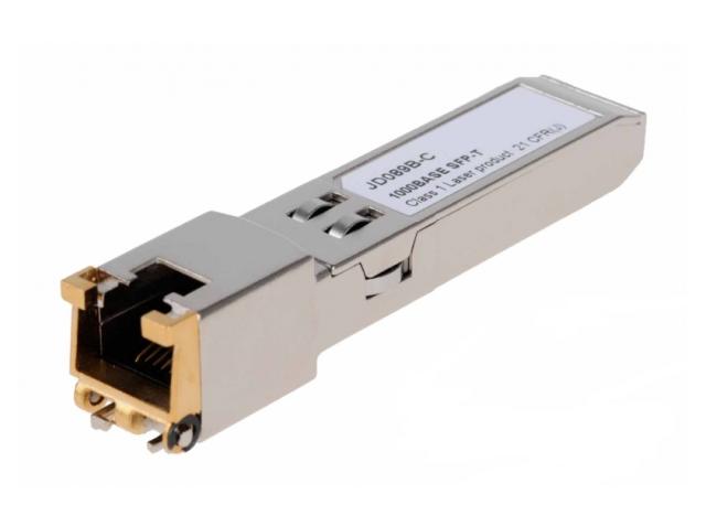 Мрежов компонент HP X120 1G SFP RJ45 T Transceiver