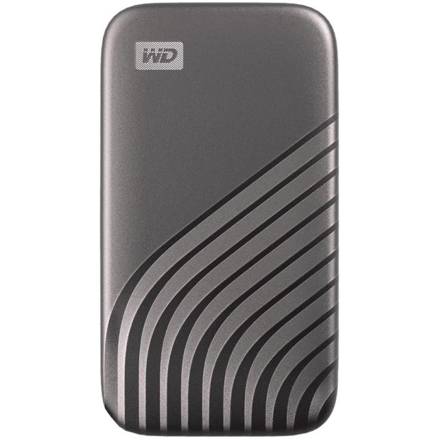 Външен диск Western Digital My Passport SSD 2TB, 2.5" HDD, USB 3.2, Сив