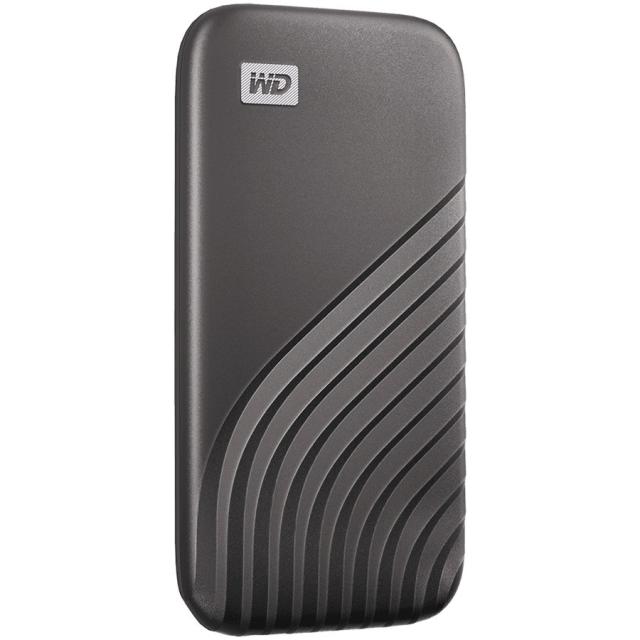 Външен диск Western Digital My Passport SSD 2TB, 2.5" HDD, USB 3.2, Сив
