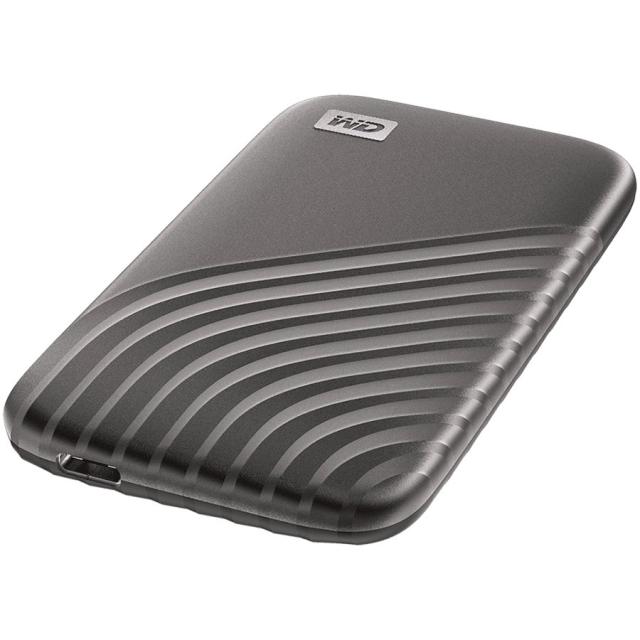 Външен диск Western Digital My Passport SSD 2TB, 2.5" HDD, USB 3.2, Сив